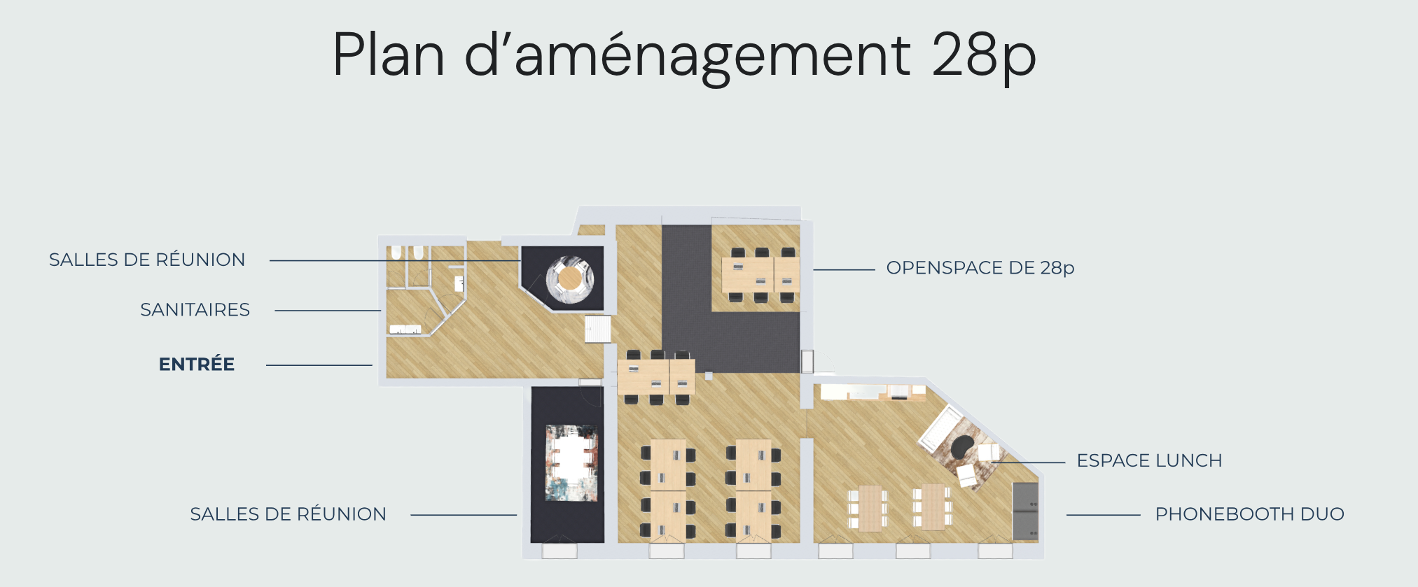 Bureau opéré · 28 à 30 postes · rue de Saint-Pétersbourg, Paris 8e — photo 8/8