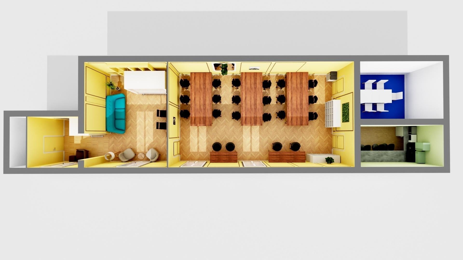 Bureau opéré · 12 à 18 postes · rue du Faubourg Poissonnière, Paris 10e · 93 m² — photo 6/6
