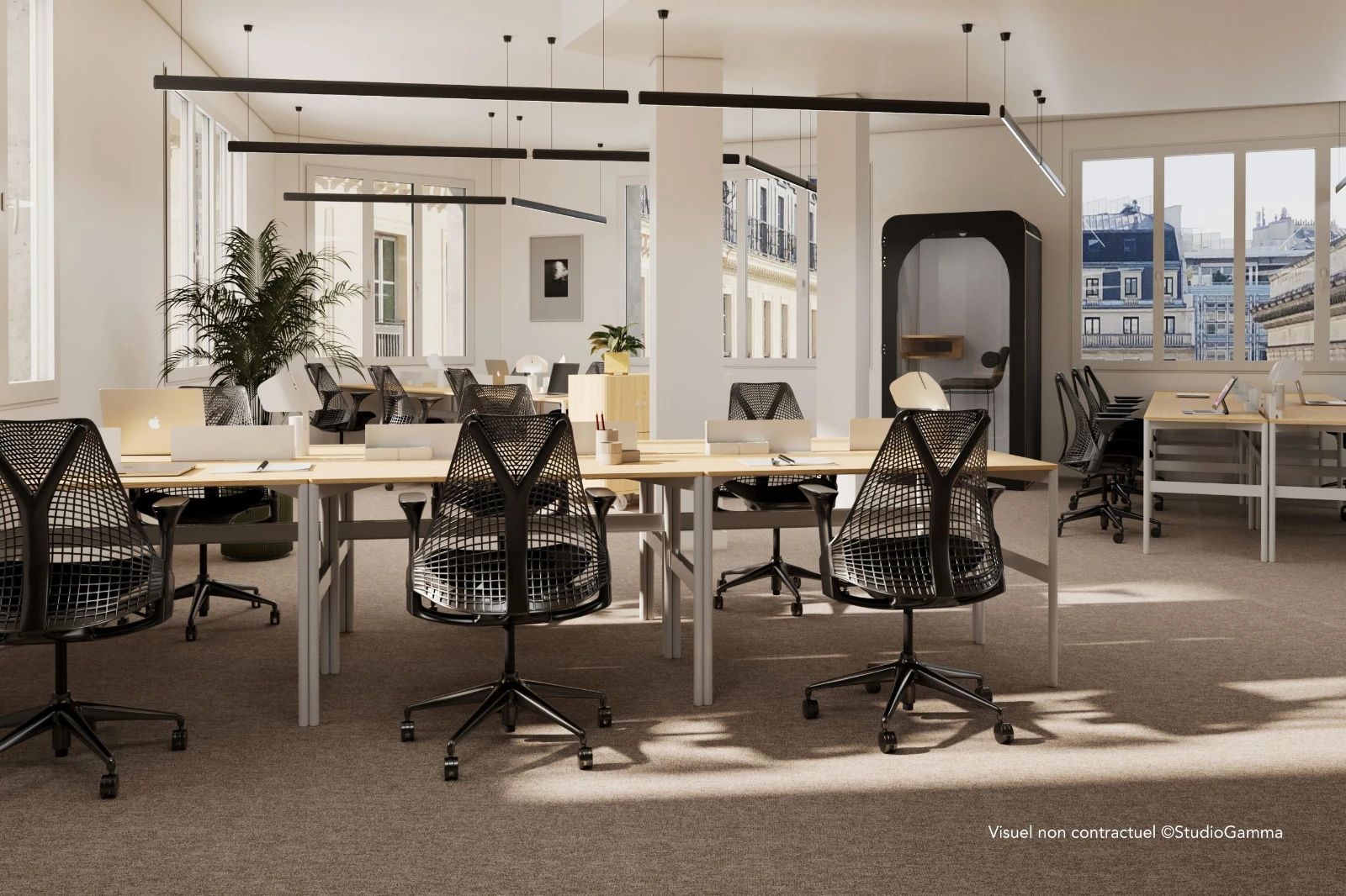 Coworking · 1 poste · rue Vivienne, Paris 2e — photo 3/4