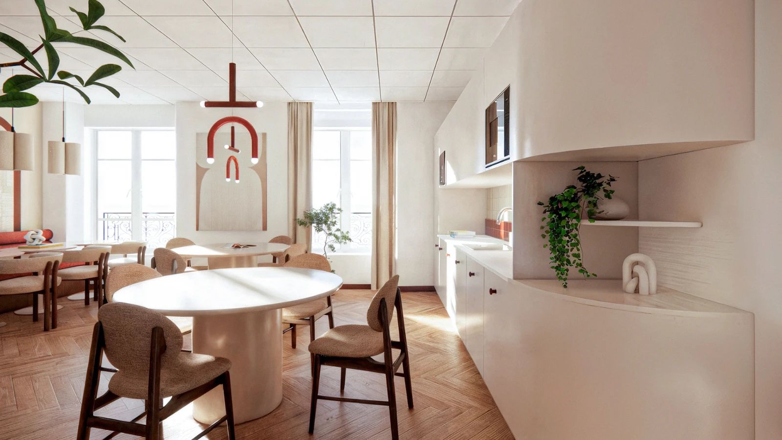 Bureau opéré · 35 à 40 postes · rue Montmartre, Paris 2e — photo 4/7