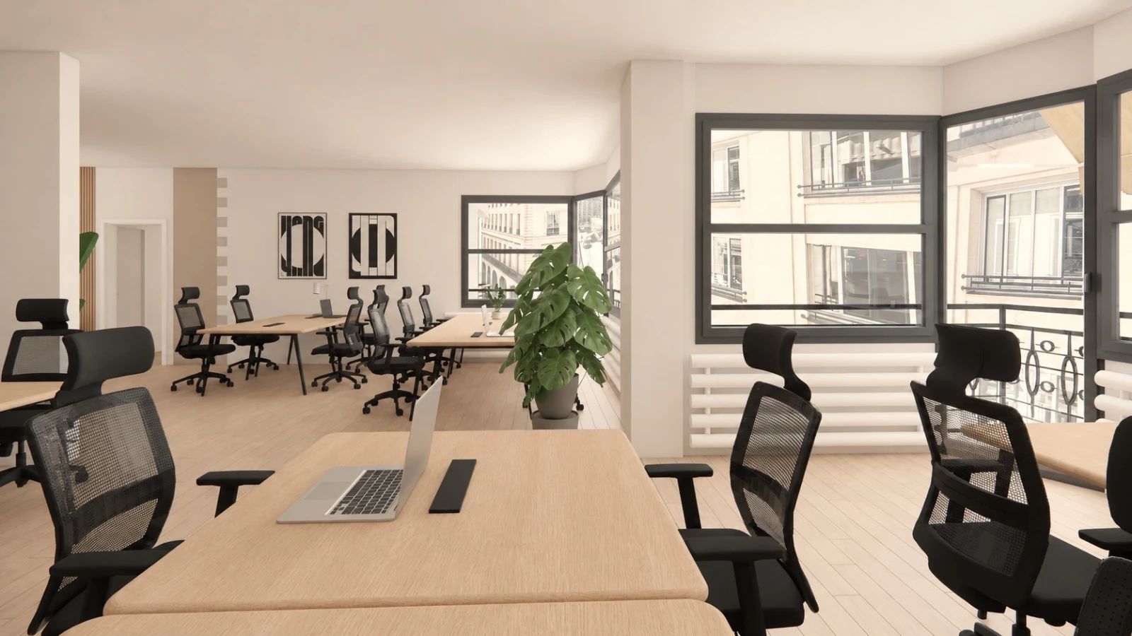 Bureau opéré · 30 à 32 postes · rue Feydeau, Paris 2e — photo 2/19