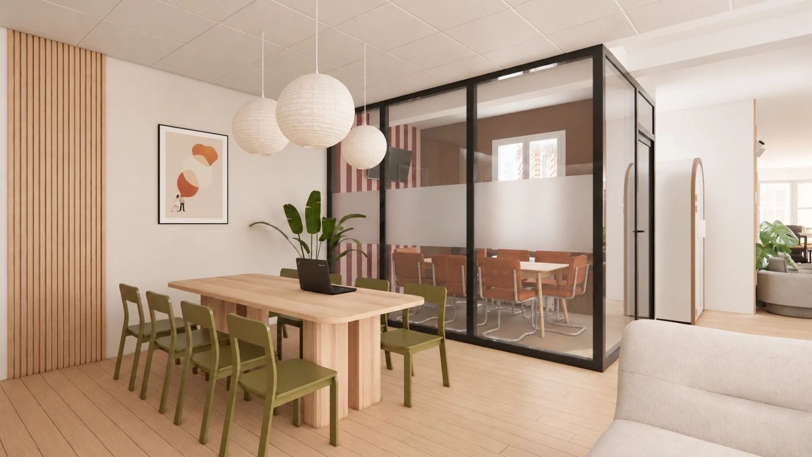 Bureau opéré · 30 à 32 postes · rue Feydeau, Paris 2e — photo 3/19