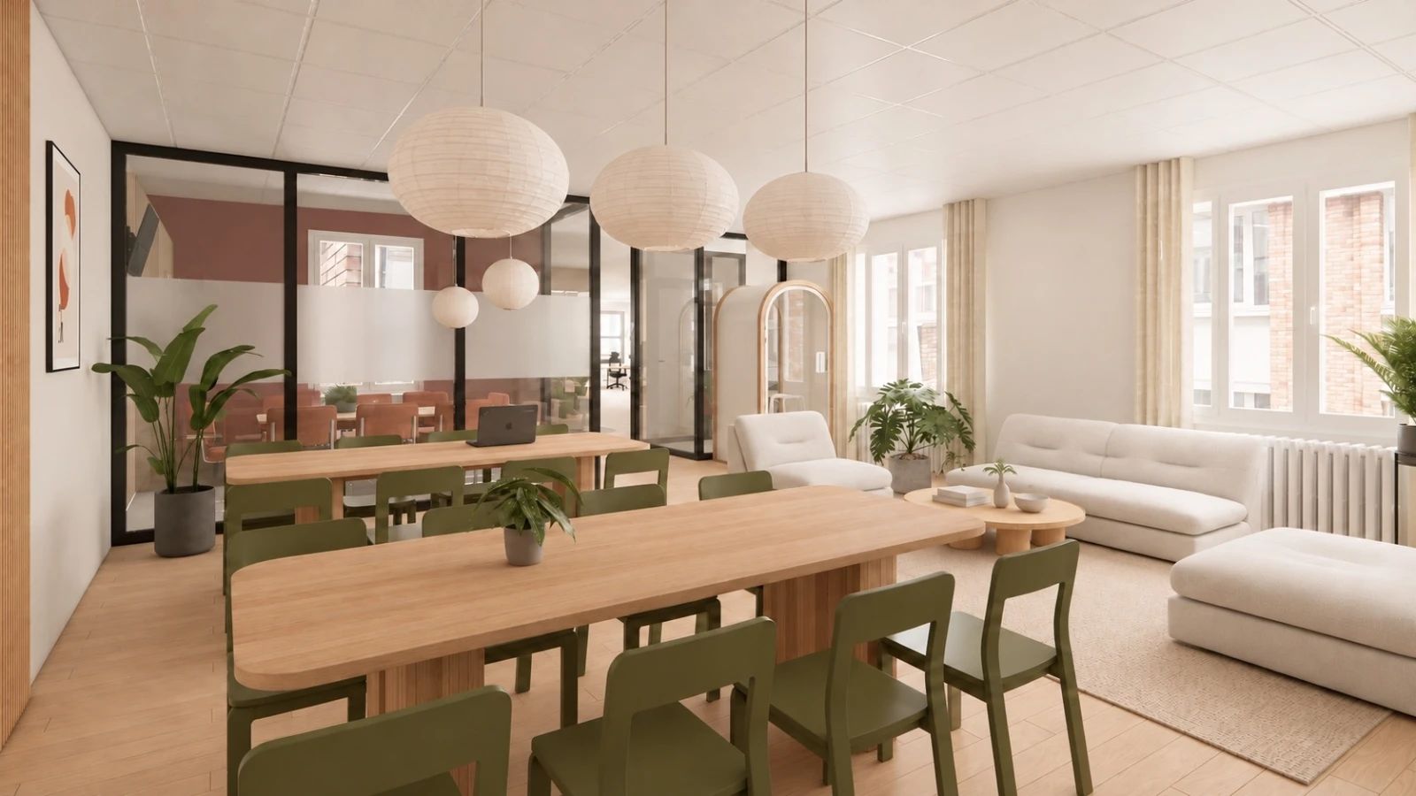 Bureau opéré · 30 à 32 postes · rue Feydeau, Paris 2e — photo 5/19