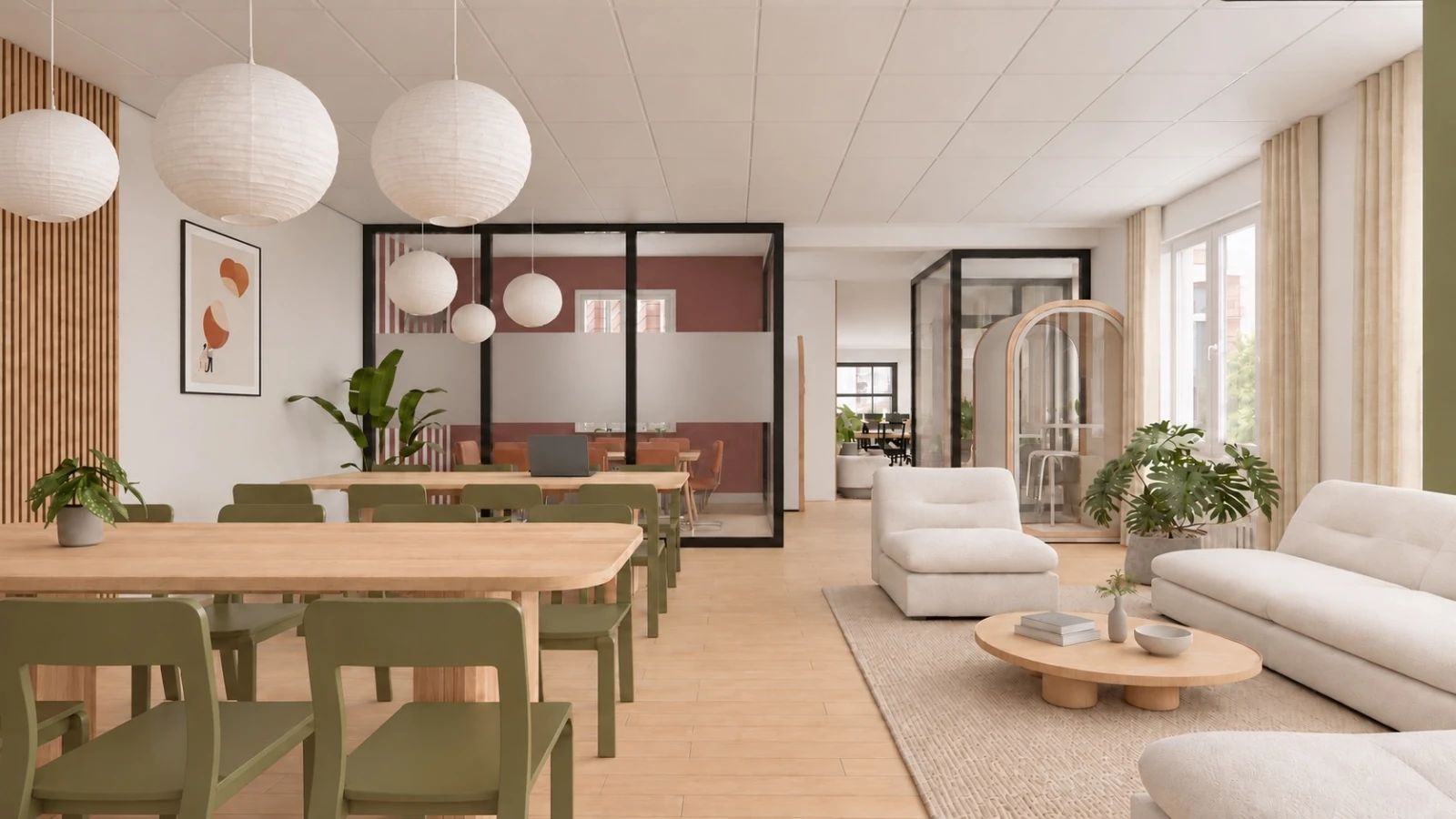 Bureau opéré · 30 à 32 postes · rue Feydeau, Paris 2e — photo 7/19