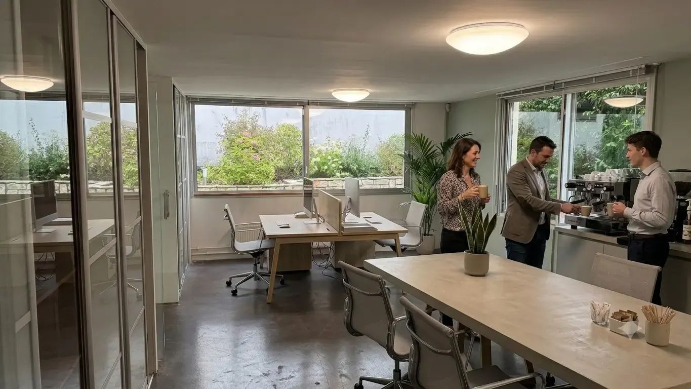 Bureau opéré · 15 à 18 postes · rue de Wattignies, Paris 12e — photo 6/7