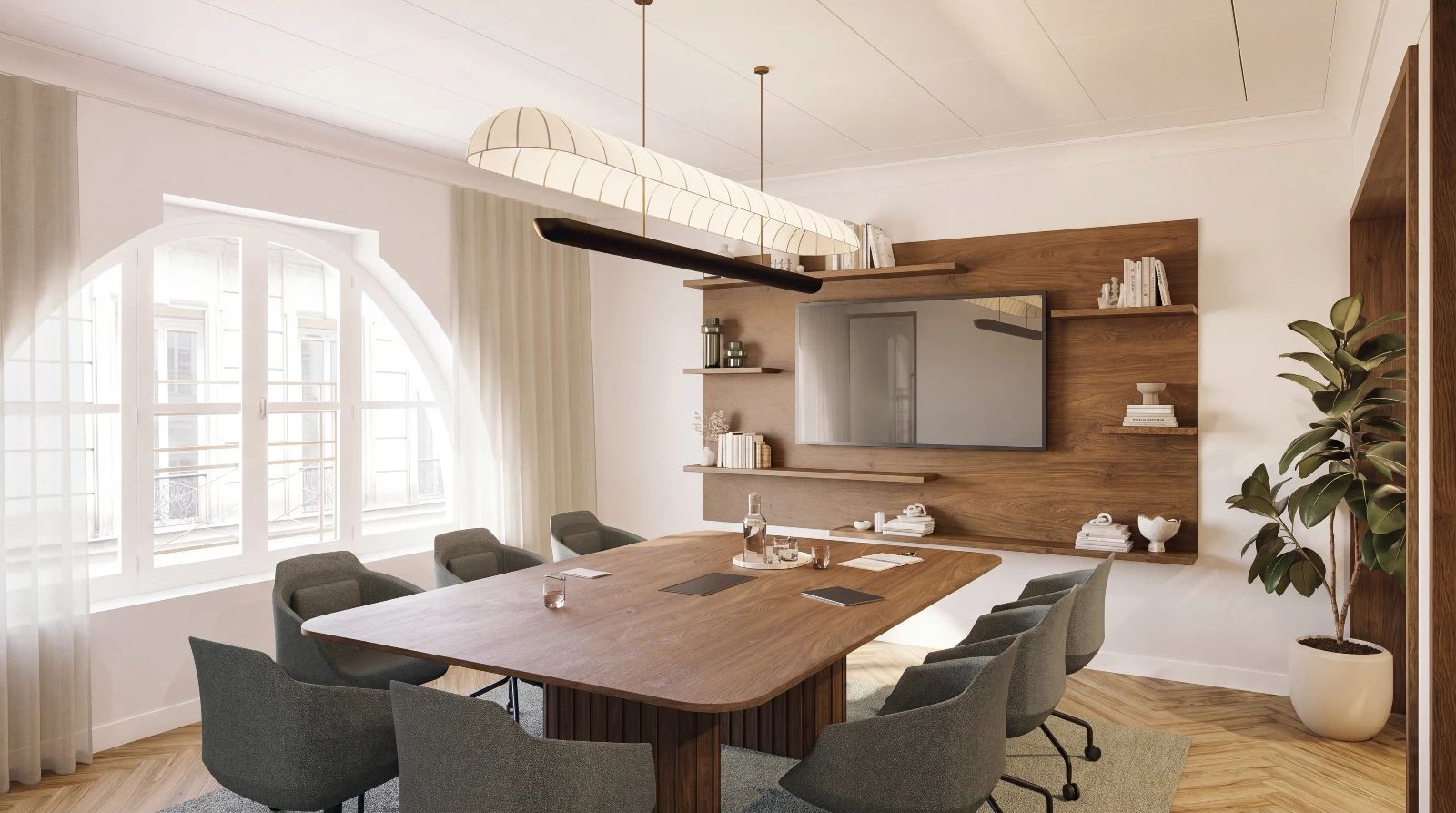 Bureau opéré · 50 à 60 postes · rue Saint-Augustin, Paris 2e — photo 2/8