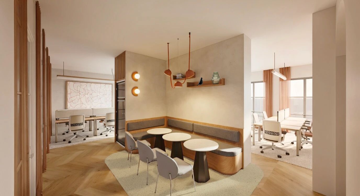 Bureau opéré · 18 à 22 postes · rue Auber, Paris 9e — photo 2/4