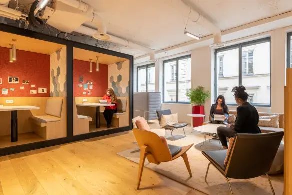 Coworking · 1 à 140 postes · rue Saint-Fiacre, Paris 2e — photo 8/9