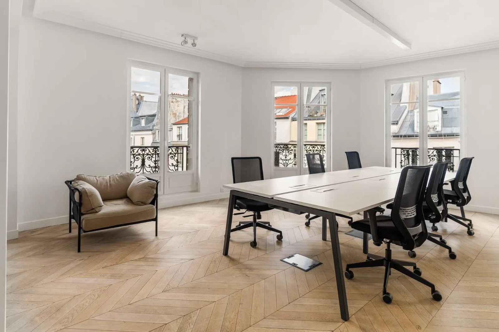 Bureau opéré · 30 à 36 postes · rue d'Alexandrie, Paris 2e · 270 m² · Réf. FO-FTCA03 — photo 3/7