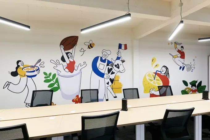 Bureau opéré · 50 à 60 postes · rue Clavel, Paris 19e — photo 5/10