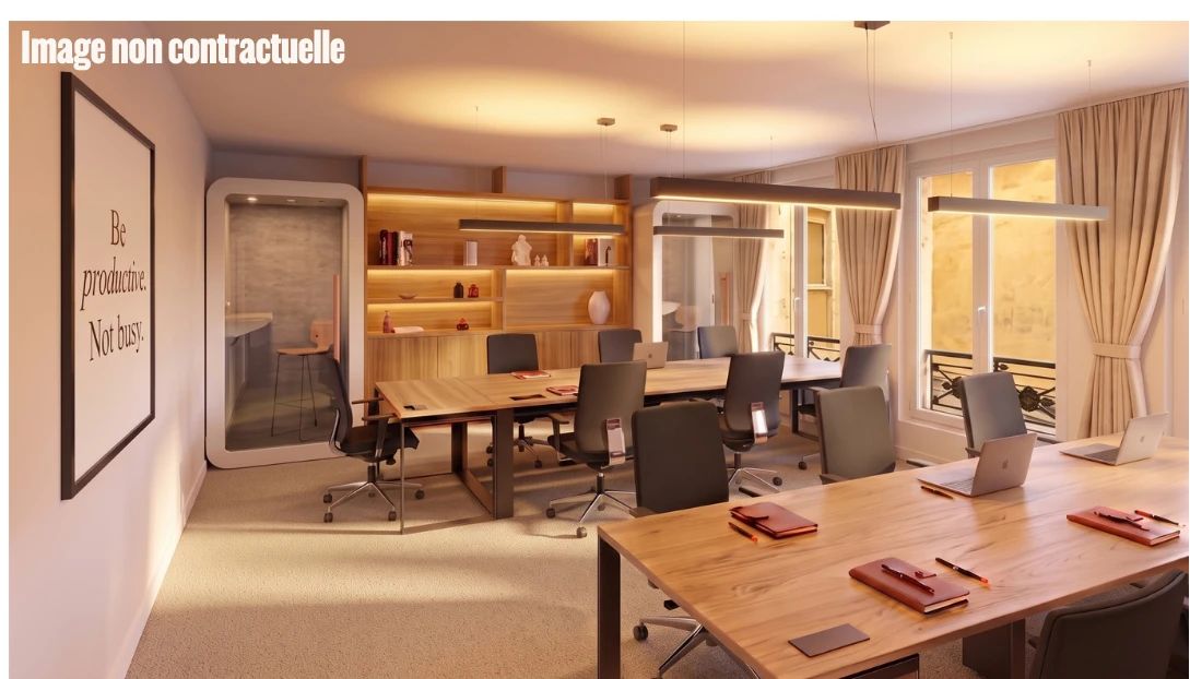 Bureau opéré · 30 à 35 postes · rue des Jeuneurs, Paris 2e — photo 3/4
