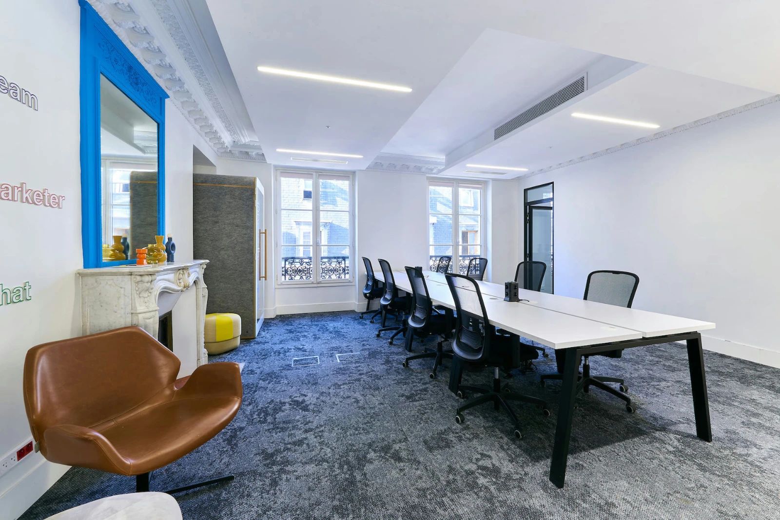Bureau opéré · 20 à 24 postes · rue Chauchat, Paris 9e — photo 3/13