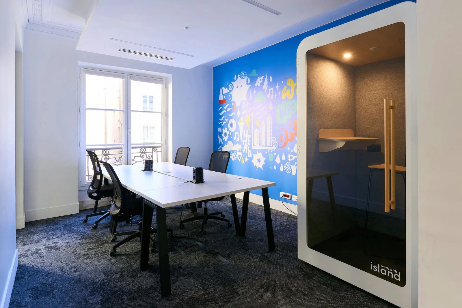 Bureau opéré · 20 à 24 postes · rue Chauchat, Paris 9e — photo 10/13