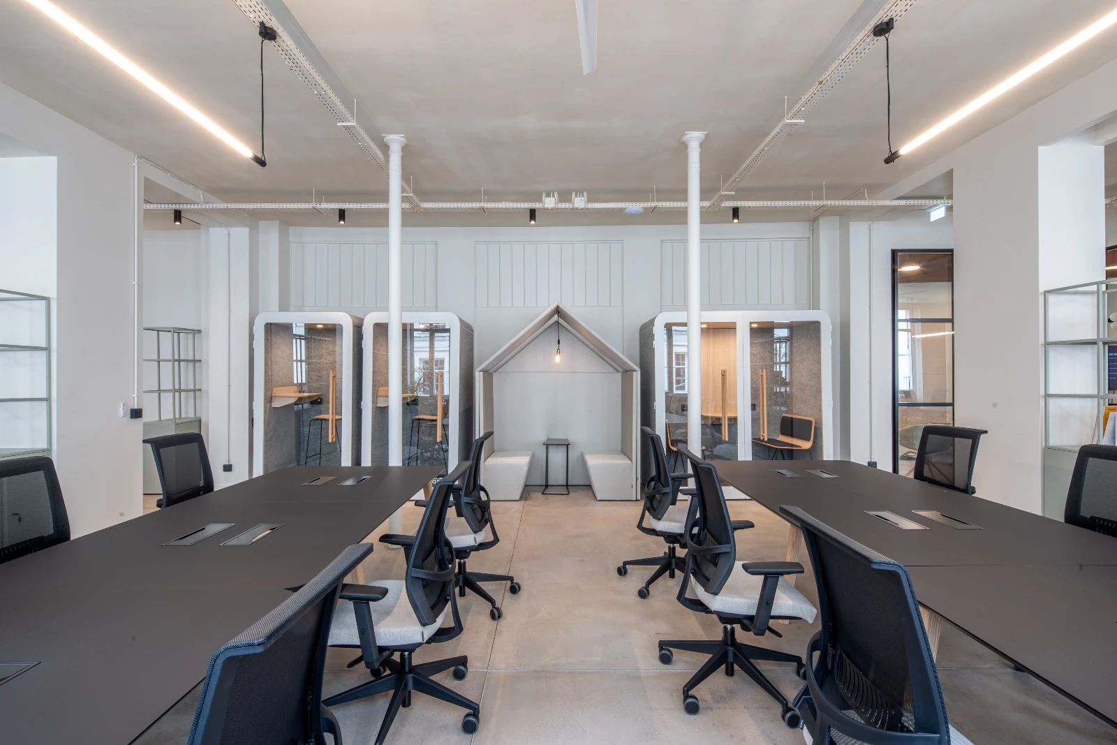 Bureau opéré · 40 à 50 postes · rue du Mail, Paris 2e — photo 4/14