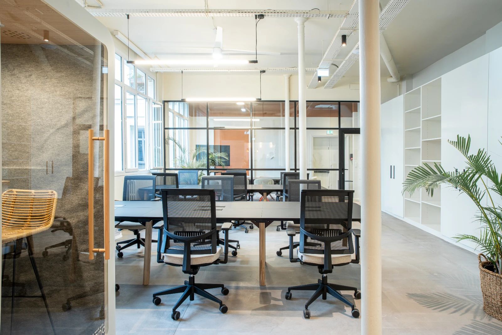 Bureau opéré · 40 à 50 postes · rue du Mail, Paris 2e — photo 8/14