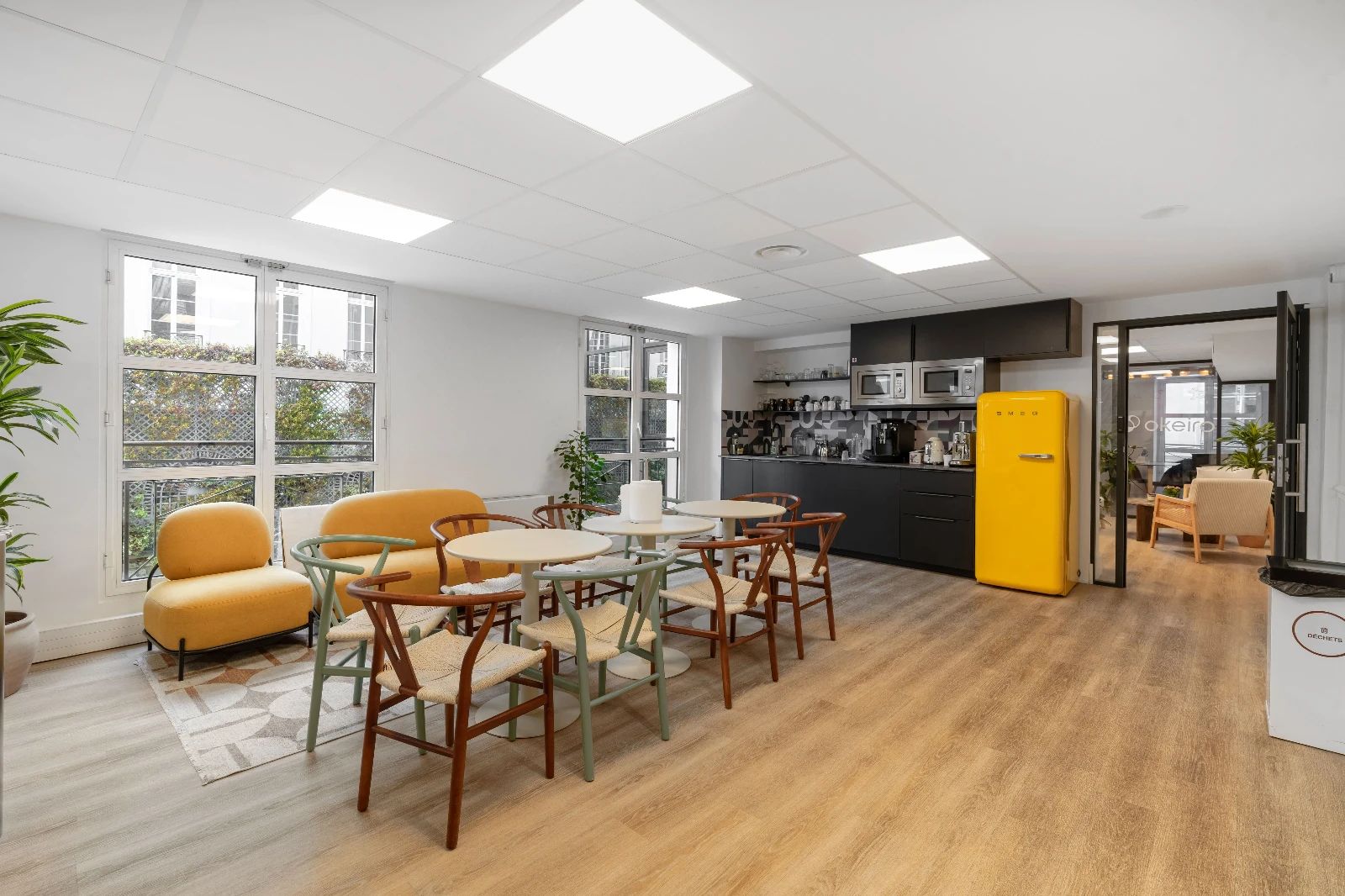 Bureau opéré · 20 à 26 postes · rue du Sentier, Paris 2e — photo 4/7