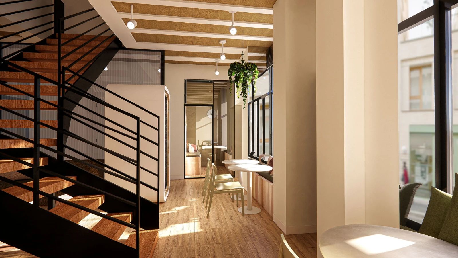Bureau opéré · 36 postes · passage Dubail, Paris 10e — photo 3/13
