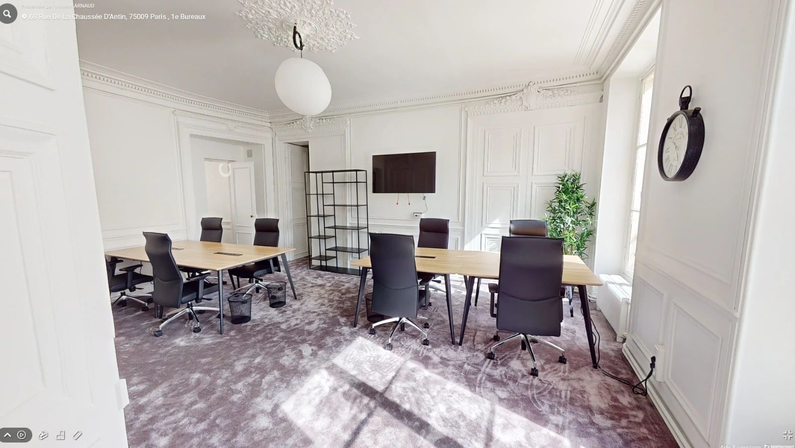 Bureau opéré · 30 à 34 postes · rue de la Chaussée-D'antin, Paris 9e — photo 3/6