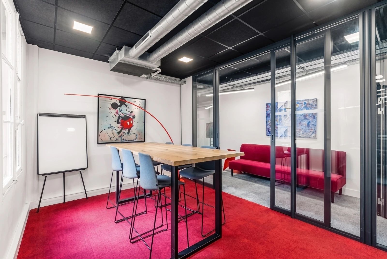 Bureau opéré · 50 à 60 postes · rue Saint-Fiacre, Paris 2e — photo 11/14
