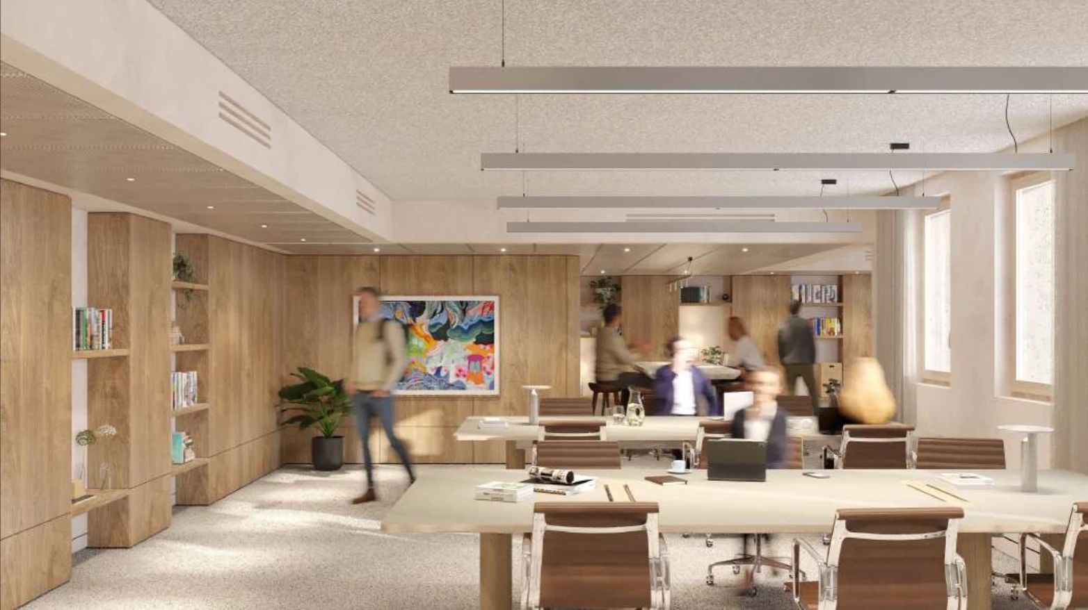 Bureau opéré · 96 à 130 postes · rue Lamartine, Paris 9e — photo 3/13