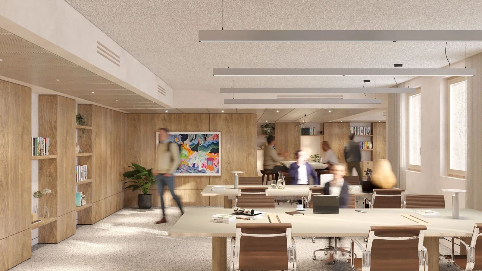 Bureau opéré · 96 à 130 postes · rue Lamartine, Paris 9e — photo 4/13