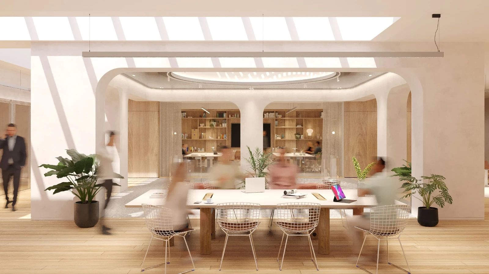 Bureau opéré · 96 à 130 postes · rue Lamartine, Paris 9e — photo 5/13