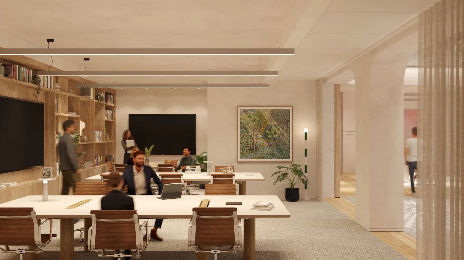 Bureau opéré · 96 à 130 postes · rue Lamartine, Paris 9e — photo 6/13