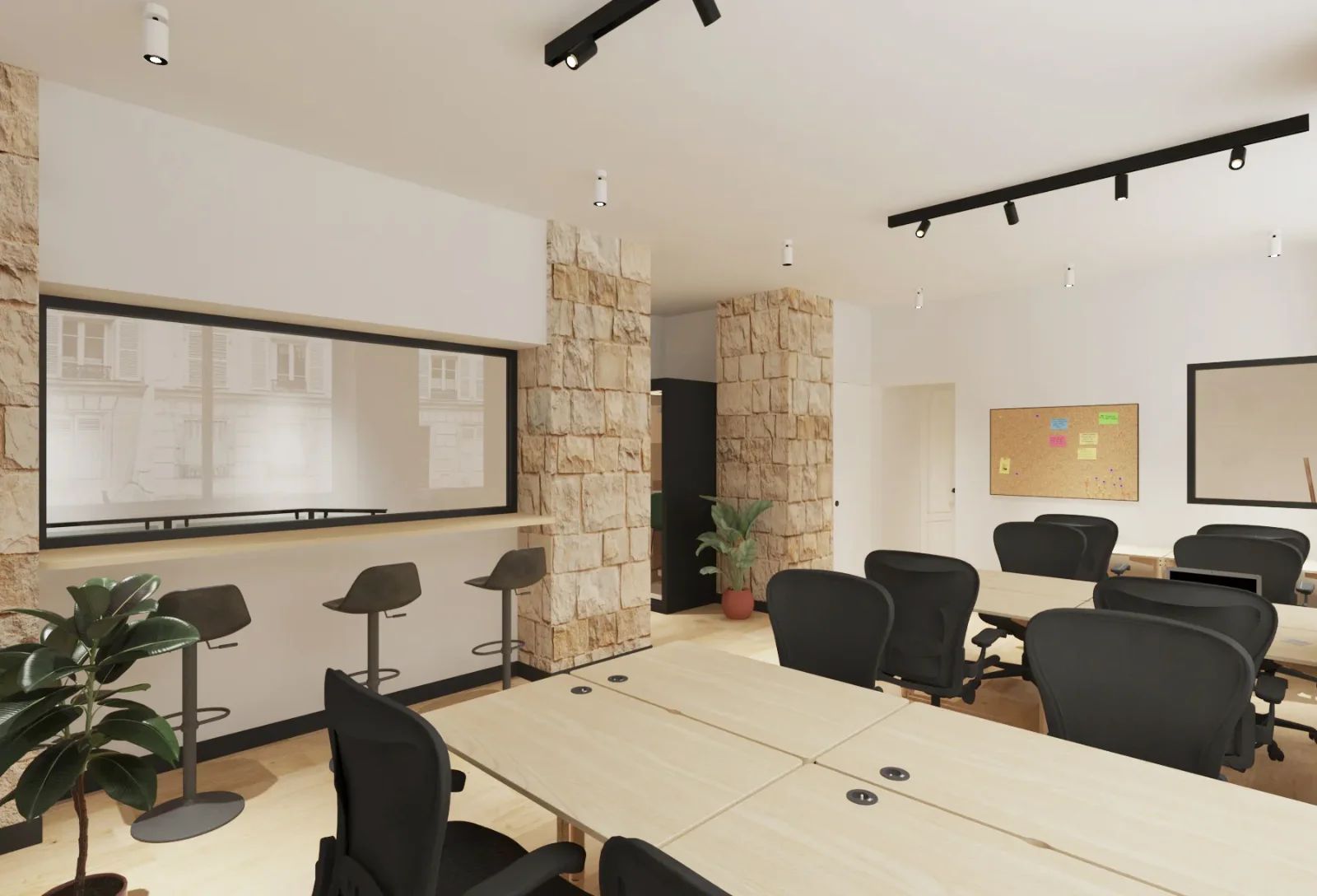 Bureau opéré · 10 à 15 postes · passage du Génie, Paris 12e — photo 2/7