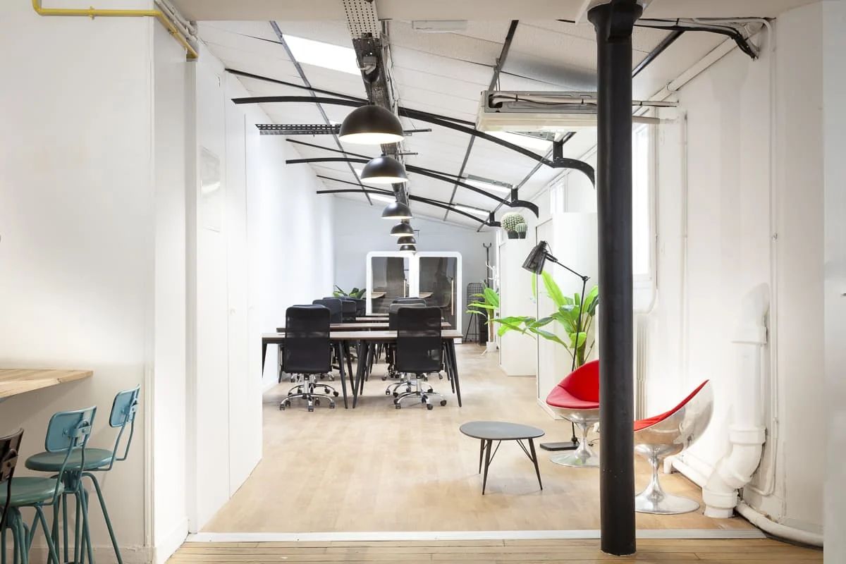 Bureau opéré · 35 à 40 postes · rue Réaumur, Paris 2e — photo 4/12