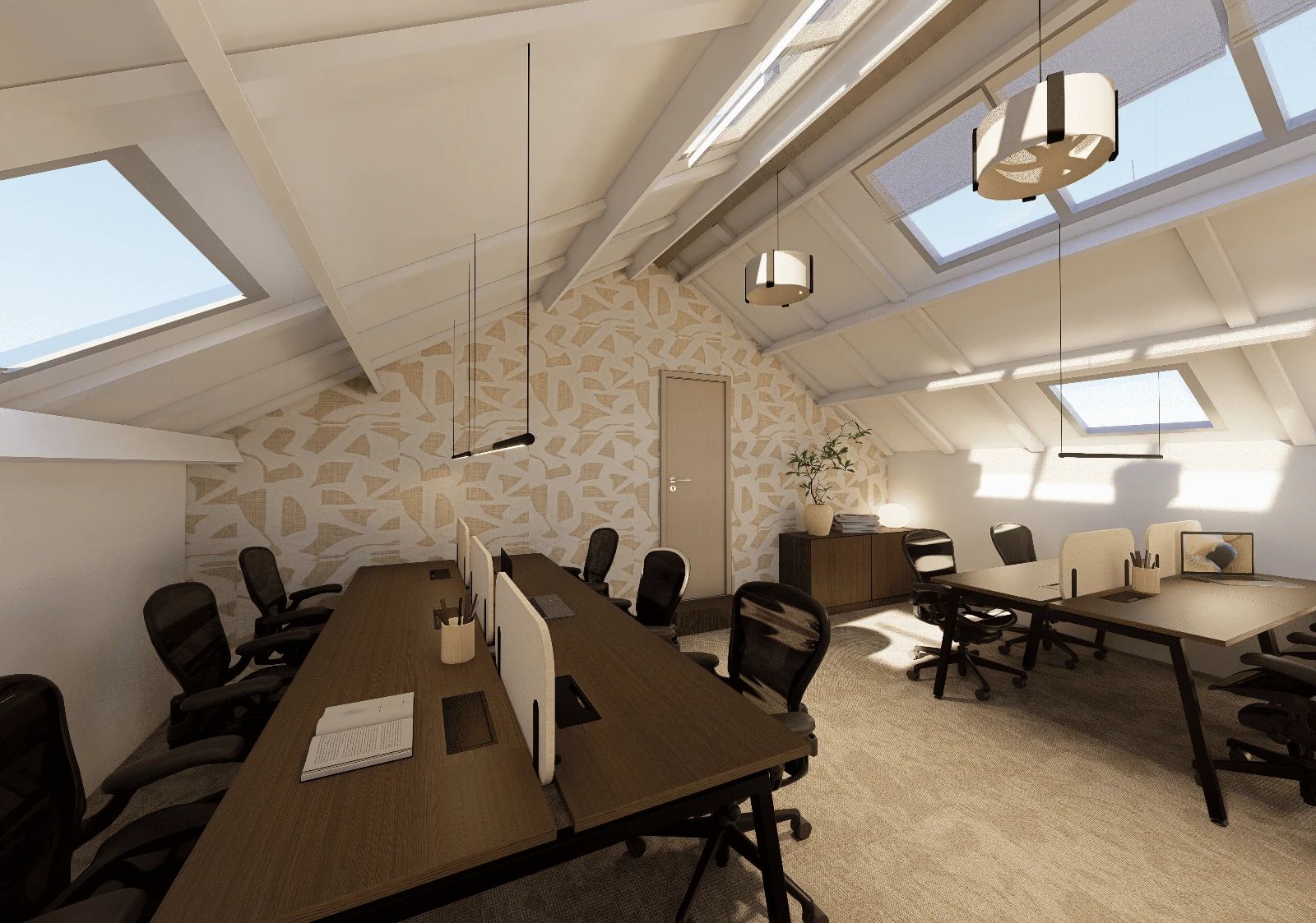 Bureau opéré · 20 à 26 postes · rue Nollet, Paris 17e — photo 9/18