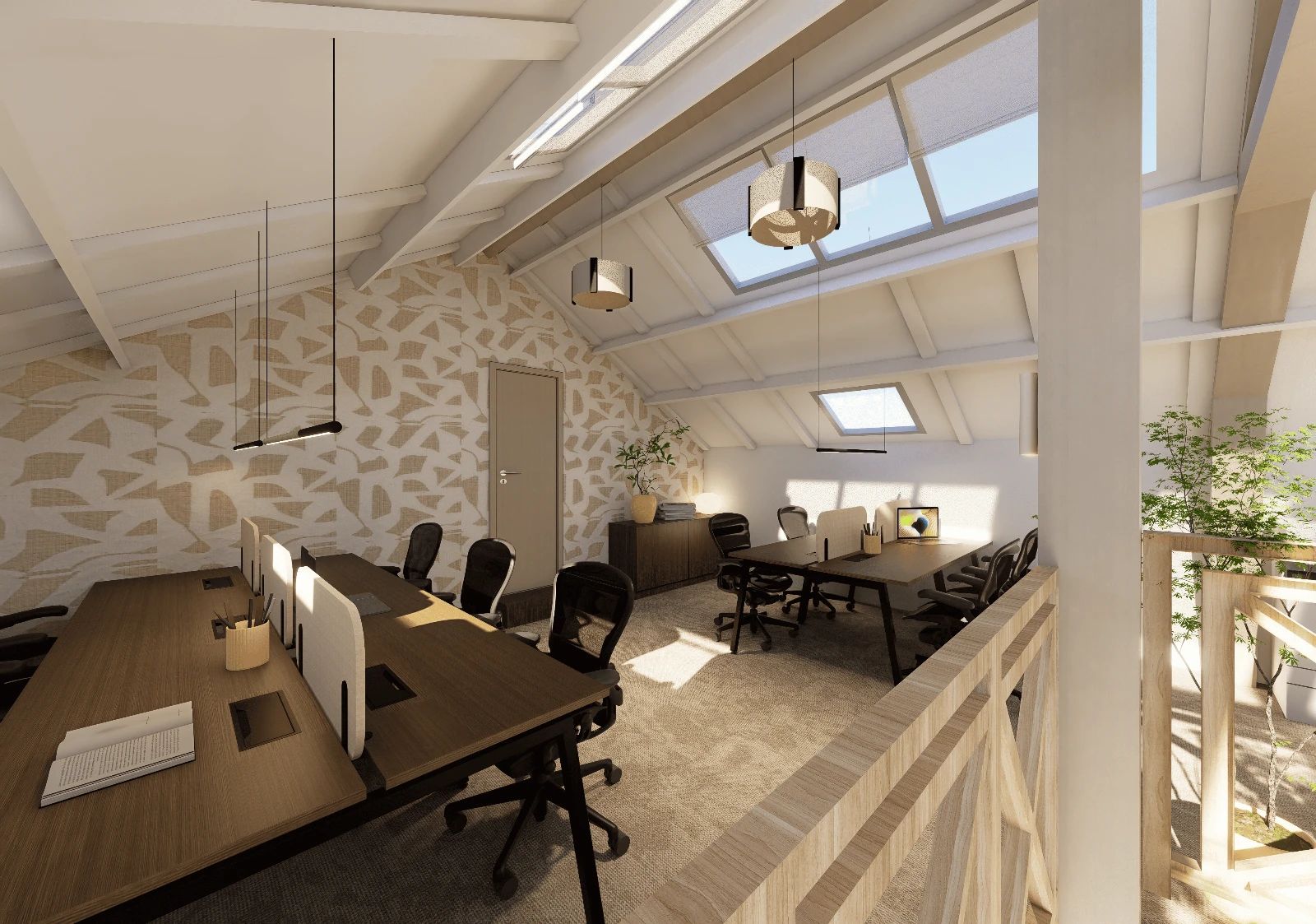 Bureau opéré · 20 à 26 postes · rue Nollet, Paris 17e — photo 13/18