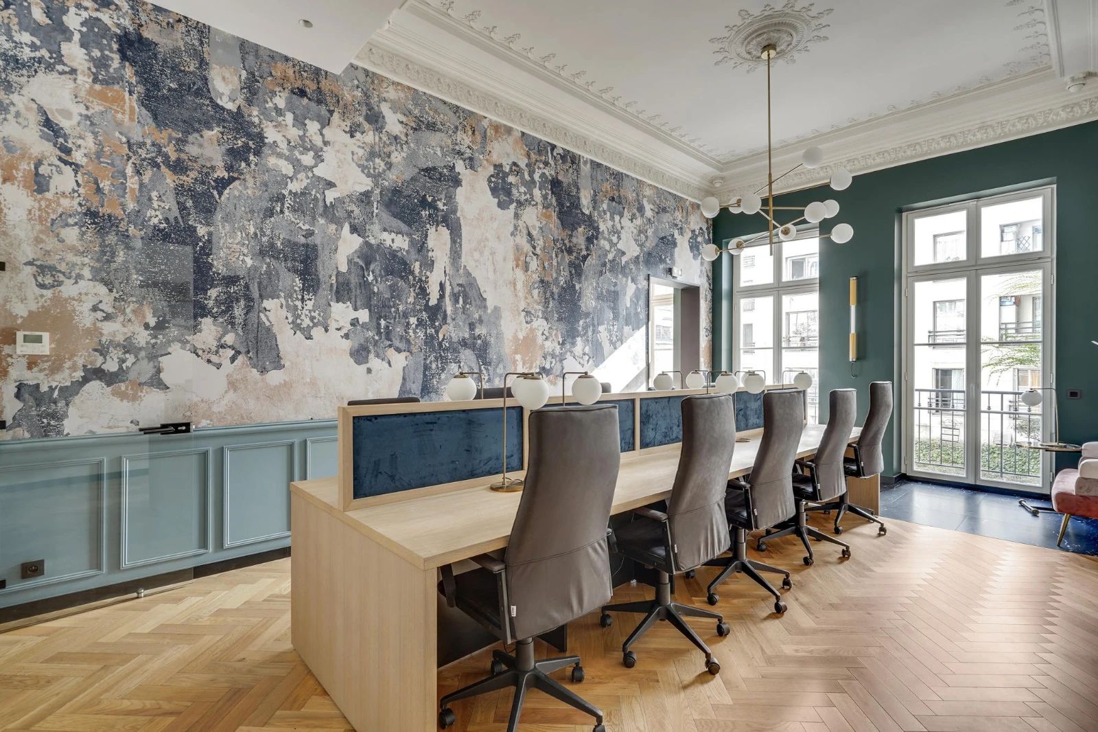 Bureau opéré · 30 à 35 postes · rue du Faubourg Saint-Martin, Paris 10e · 354 m² — photo 10/16