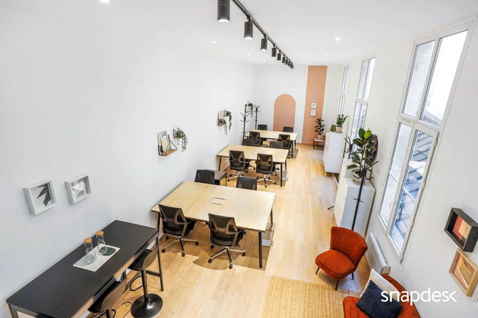 Bureau opéré · 8 à 12 postes · rue de Turbigo, Paris 2e — photo 1/6